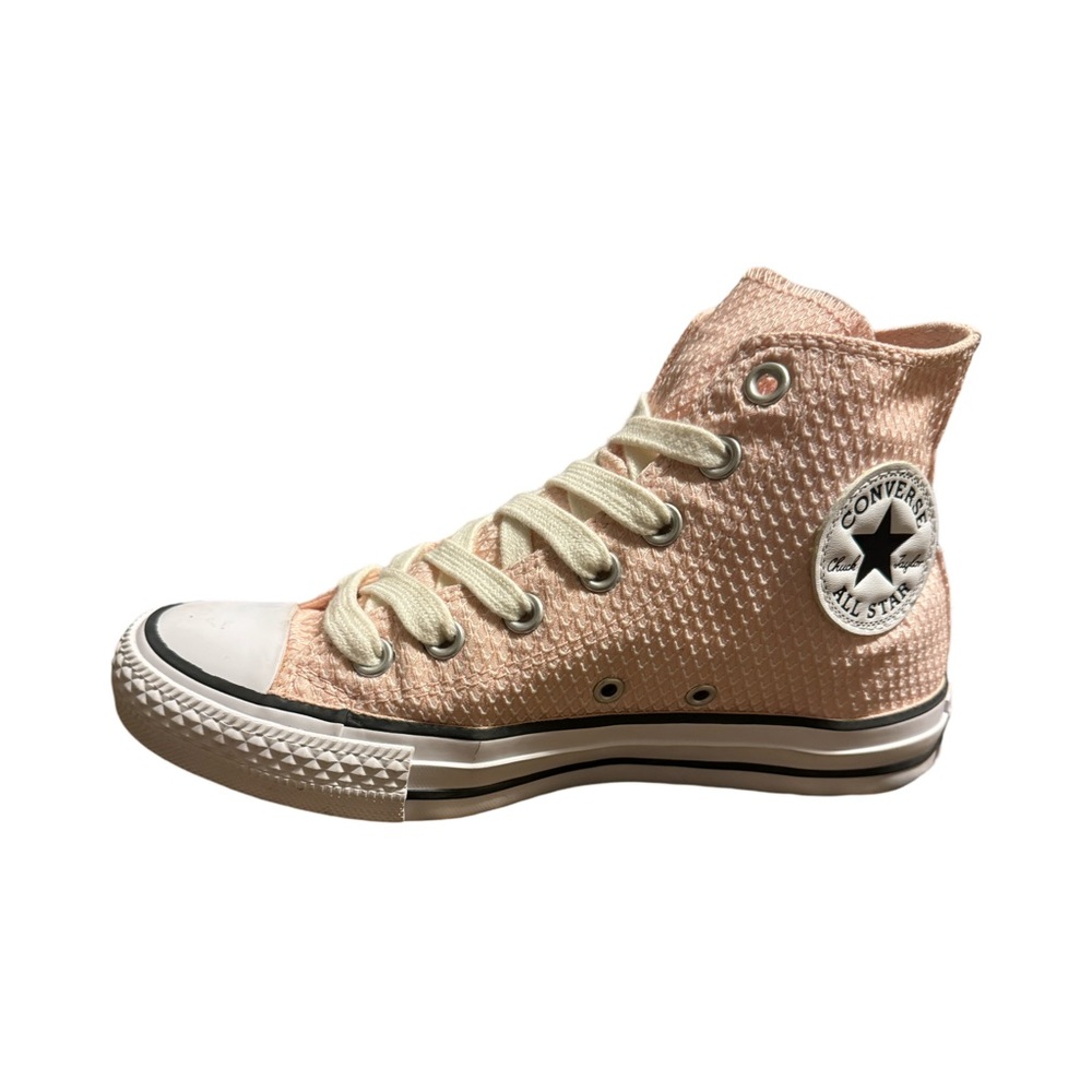 Pretty In Pink Converse High Tops - Picture 12 of 13